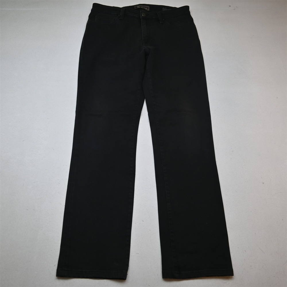 34 Heritage 36x36 Black Brushed Stretch Denim Straight 5 Pocket Mens Jeans